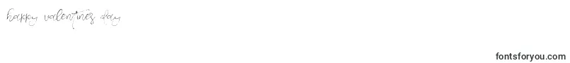 フォントVeronaLotteScript – バレンタインデーのフォント